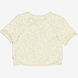 Wheat Main  Strikket Genser Vilna | Baby Knitted Tops 3129 eggshell 