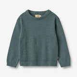 Wheat Main Strikket Pullover Borris Knitted Tops 1460 stormy weather