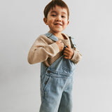 Wheat Main Strikket Pullover Borris Knitted Tops 3354 warm sand