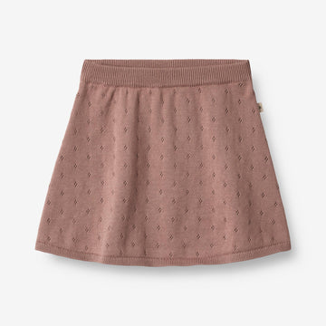 Wheat Main  Strikket Skjørt Marta Skirts 1349 lavender rose
