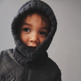 Wheat Outerwear Strikket balaclava Woolao Accessory 0064 charcoal melange