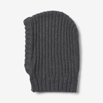 Wheat Outerwear Strikket balaclava Woolao Accessory 0064 charcoal melange