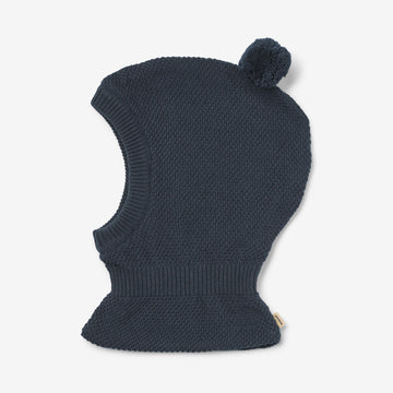 Wheat Outerwear Strikket balaklava Pomi Accessory 1146 ink melange