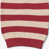 Wheat Main Strikket julelue Outerwear acc. 9968 red christmas stripe
