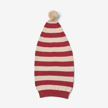 Wheat Main Strikket julelue Outerwear acc. 9968 red christmas stripe
