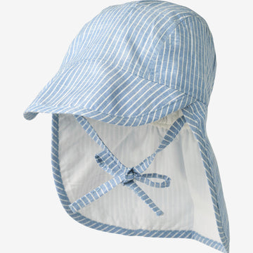 Wheat Main Sunhat Albert Accessory 1048 blue stripe