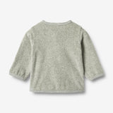 Wheat Main Svette Cardigan Toto Knitted Tops 0224 melange grey