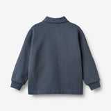 Wheat Main Svettejakke L/S Carmine Sweatshirt 1292 greyblue