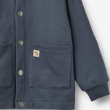 Wheat Main Svettejakke L/S Carmine Sweatshirt 1292 greyblue