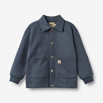 Wheat Main Svettejakke L/S Carmine Sweatshirt 1292 greyblue