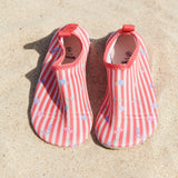 Wheat Footwear Svømesko Dolphin Swimwear 9657 red stripe flowers