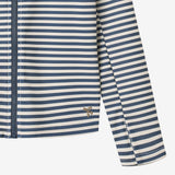 Wheat Main Svømme T-skjorte L/S Ada T-Shirt 1048 blue stripe