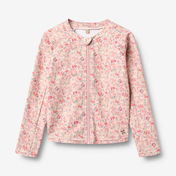 Wheat Main Svømme T-skjorte L/S Ada T-Shirt 2526 powder flowers and seashells