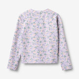 Wheat Main Svømme T-skjorte L/S Ada T-Shirt 9605 purple light petunias