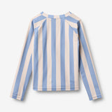 Wheat Main Svømme T-skjorte L/S Ada T-Shirt 9732 bold blue stripe