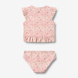 Wheat Main Svømme sett 2-delt Alma Set 2526 powder flowers and seashells