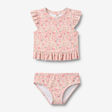 Wheat Main Svømme sett 2-delt Alma Set 2526 powder flowers and seashells