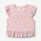 Wheat Main Svømme sett 2-delt Alma Set 9650 pink heart flowers
