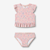 Wheat Main Svømme sett 2-delt Alma Set 9650 pink heart flowers