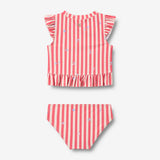 Wheat Main Svømme sett 2-delt Alma Set 9657 red stripe flowers