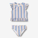 Wheat Main Svømme sett 2-delt Alma Set 9732 bold blue stripe