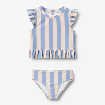 Wheat Main Svømme sett 2-delt Alma Set 9732 bold blue stripe