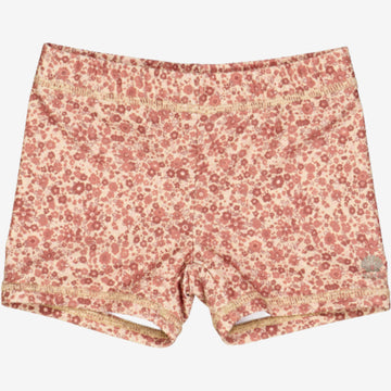 Wheat Main  Svømme shorts Niki Swimwear 2073 red flower meadow