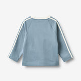 Wheat Main Sweat Bluse L/S Mikkel Blouse 1260 faded denim