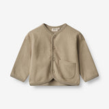 Wheat Main  Sweat Cardigan Toto | Baby Sweatshirts 3239 beige stone