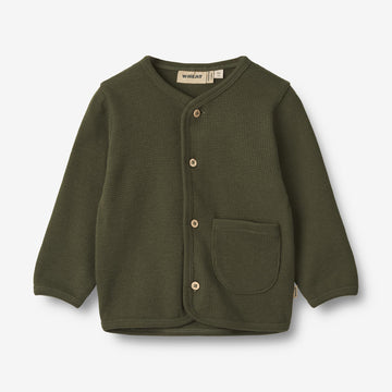 Wheat Main Sweat Cardigan Toto Sweatshirt 1170 pine needle