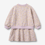 Wheat Main Sweatkjole L/S Maggie Dress 2425 lavender daisies