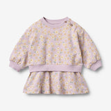 Wheat Main Sweatkjole Maggie Dress 2425 lavender daisies