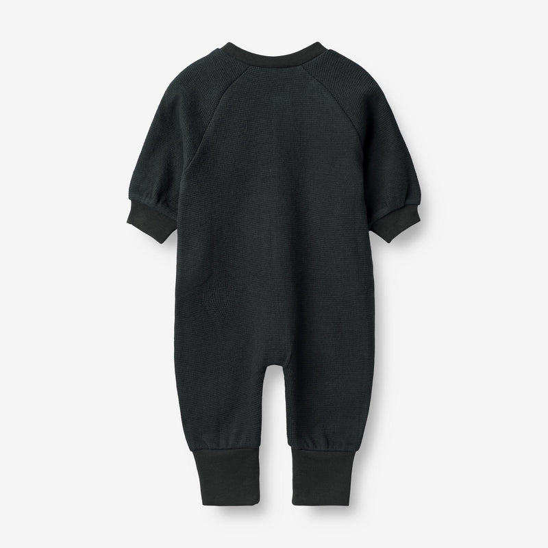 Wheat Main  Sweat Jumpsuit Lou | Baby Jumpsuits 1432 navy