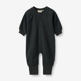 Wheat Main  Sweat Jumpsuit Lou | Baby Jumpsuits 1432 navy