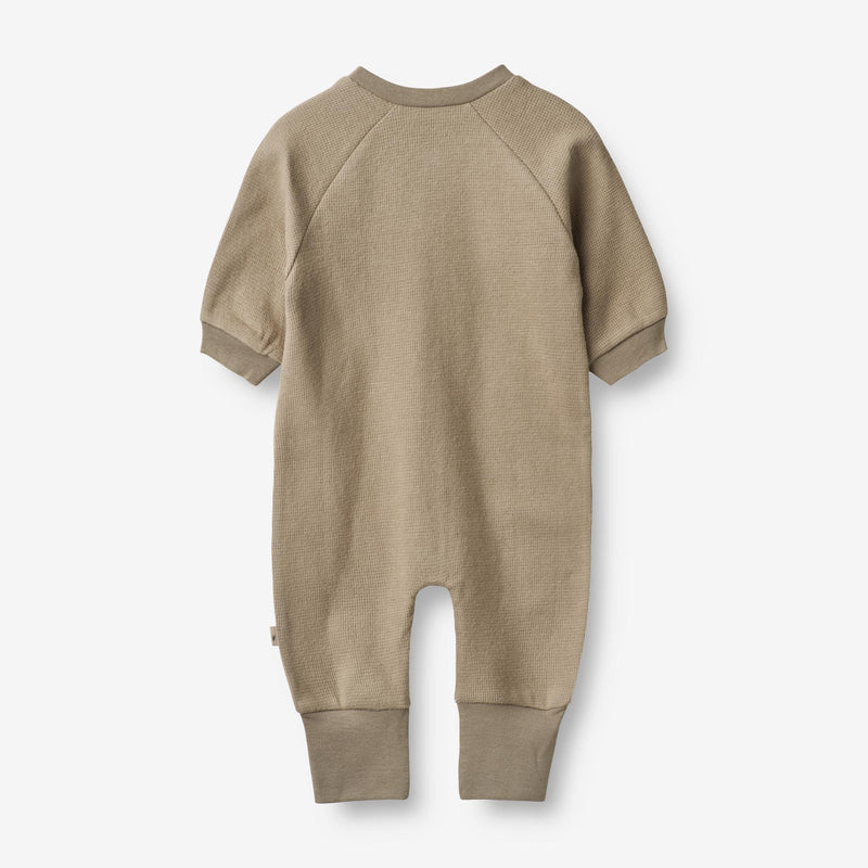 Wheat Main  Sweat Jumpsuit Lou | Baby Jumpsuits 3239 beige stone