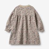 Wheat Main Sweatkjole L/S Lilja Dress 9904 soft sand flowers