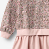 Wheat Main Sweatkjole L/S Maggie Dress 9899 rose brown flowers