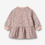 Wheat Main Sweatkjole L/S Zenia Dress 2036 rose dust flowers