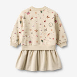 Wheat Main Sweatkjole Maggie Dress 1121 offwhite holiday