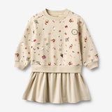 Wheat Main Sweatkjole Maggie Dress 1121 offwhite holiday