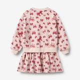 Wheat Main Sweatkjole Maggie Dress 9749 almond peach bows