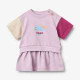 Wheat Main Sweatkjole S/S Mey Dress 9820 lavender glow