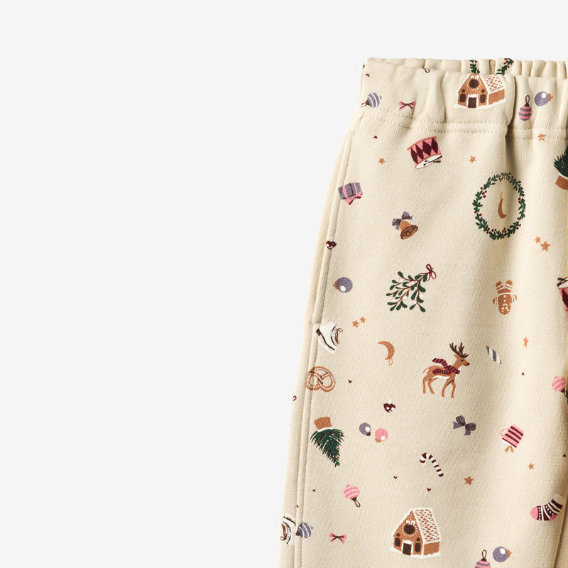 Wheat Main Sweatpants Cass Trousers 1121 offwhite holiday
