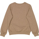 Wheat Main Sweatshirt Blomster Sirkel Sweatshirts 3204 khaki melange