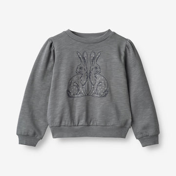 Wheat Main  Sweatshirt Kaninvenner Broderi Sweatshirts 1525 autumn sky