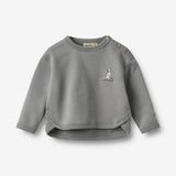 Wheat Main Sweatshirt L/S Abel Sweatshirt 9624 flint