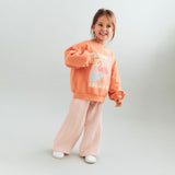 Wheat Main Sweatshirt L/S Eliza Sweatshirt 9666 sunkissed orange