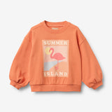 Wheat Main Sweatshirt L/S Eliza Sweatshirt 9666 sunkissed orange
