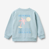 Wheat Main Sweatshirt L/S Ellis Sweatshirt 2703 summer sky