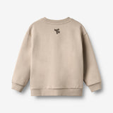 Wheat Main Sweatshirt L/S Ellis Print Sweatshirt 9711 grey moon